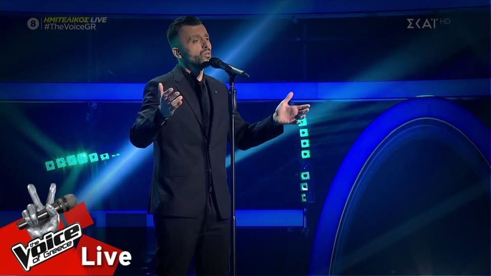 Ο Αργείος Γιάννης Σιαχάμης στον Τελικό του The Voice!