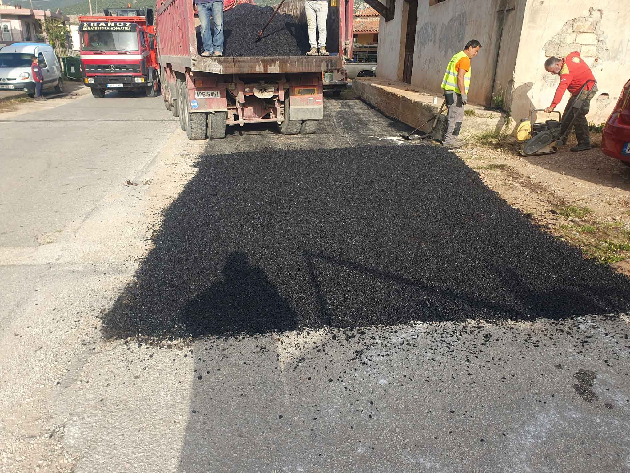 Συνεχίζονται οι Παρεμβάσεις Αποκατάστασης του Οδικού Δικτύου στον Δήμο Άργους – Μυκηνών